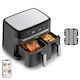 Resim Tefal Dual Easy Fry & Grill EY905B10 sıcak hava fritözü, 2700 W, 8,3 litre 