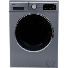Resim VESTEL 8kg 1200devir Inox/gri Çamaşır Makinası (İHRACAT ÜRÜNÜ) 