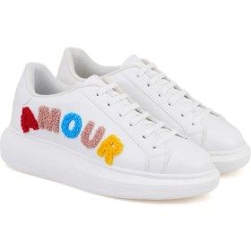 Resim Desa Kadın Beyaz Spor Ayakkabı 