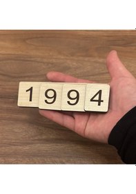 Resim Montessori Ahşap Sayı Kartları 1-9000 