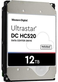 Resim WD 12tb Ultrastar Hc520 Huh721212ale604 256mb 7200rpm Enterprıse Nas Güvenlik Diski (disti Garantili 