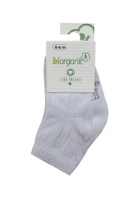 Resim Bibaby Biorganik Simple Bebe Çorap 68368 Taş 