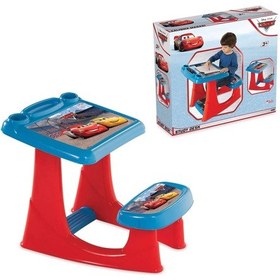 Resim Cars Çalışma Masası - Çalışma Masaları - Eğitici Masa - Aktivite Masası Renkli 