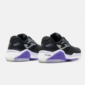 Resim Joma PICKLS2601 Picklet Sert Kort Kadın Tenis ve Pickleball Ayakkabısı Siyah/Mor 