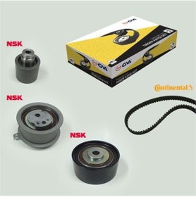 Resim GVA 59T7513 Triger Eksantrik Gergi Seti Passat Golf V Jetta A3 06- 2.0 TDI Bkp-Bmr-Bre-Bkd K025607Xs 