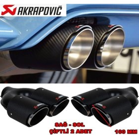Resim Akrapovic AKRAPOVİC 90 TAKIM SAĞ-SOL 