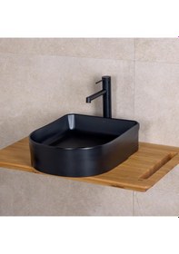 Resim Lena EH-5110MS Tezgahüstü Lavabo Mavi 