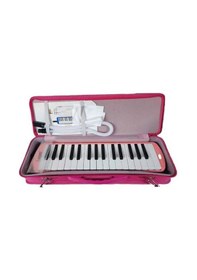 Resim Logon Melodika 32 Tuşlu Klavyeli Pembe Pembe 