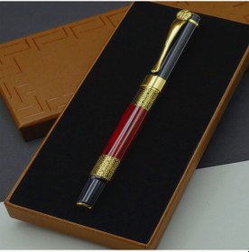 Resim Özel Tasarım Kutulu Vip Metal Roller Kalem 