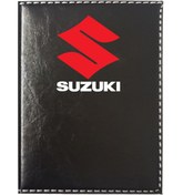 Resim promosyon denizi Suzukı Logolu Siyah Ruhsat Kabı 