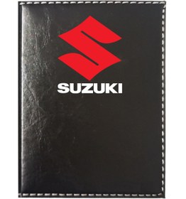 Resim promosyon denizi Suzukı Logolu Siyah Ruhsat Kabı 