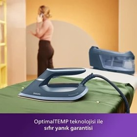 Resim 6000 Serisi Perfectcare Buhar Kazanlı Ütü, Güçlü Buhar, 1,8 L Çıkarılabilir Su Haznesi, Sıfır Yanık Riski, Steamglide (PSG6042/20) 