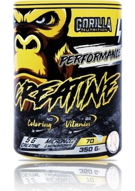 Resim Gorilla Nutrition Performance Creatine 350 G Aromasız 