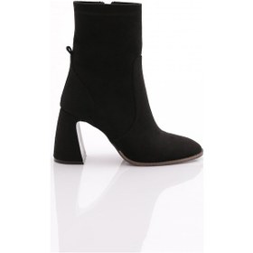 Resim Dgn 8068 Kadin Topuklu Bot 8068-2125-R1680 Siyah 