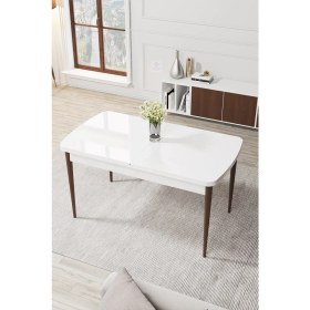 Resim Canisa Concept Par Serisi, 70 x 114 Cm, Açılabilir Mdf Mutfak Masası, Yemek Masası 