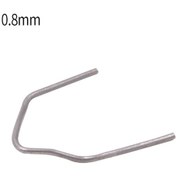 Resim 500 Adet / Paket Otomatik Tampon Plastik Tamir Kaynak Makinesi Sıcak Eriyik Plastik Kaynak Aracı Kaynak Teli Yama, Stil: Yama 12 0.8mm 