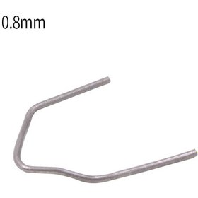 Resim 500 Adet / Paket Otomatik Tampon Plastik Tamir Kaynak Makinesi Sıcak Eriyik Plastik Kaynak Aracı Kaynak Teli Yama, Stil: Yama 12 0.8mm 