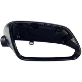 Resim Skoda Octavia 1Z3 1Z5 2004-2008 Volkswagen Polo 9N 9A 2001-2009 Ayna Kapağı Sağ Siyah 