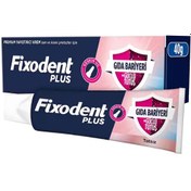 Resim Fixodent Plus Gıda Bariyeri Protez Yapıştırıcı 40g 