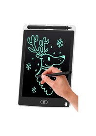 Resim Writing Tablet Lcd 8.5 Inç Dijital Kalemli Çizim Yazı Tahtası Grafik Not Yazma Eğitim Tableti Beyaz 