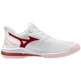 Resim Wave Exceed Tour 7 Ac Kadın Tenis Ayakkabısı Beyaz / Kırmızı Çok Renkli 