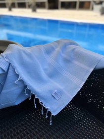 Resim Ultra Soft Peshtemal Blue 