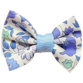 Resim LIBERTY FABRIC BOW BARETTE - D'ANJO 