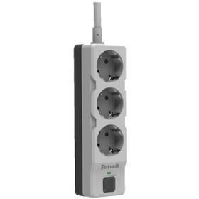 Resim DOTVOLT SURGE HUNTER 3 LU 1.5MT ENERJI KORUMA PRIZI (1050 J) 