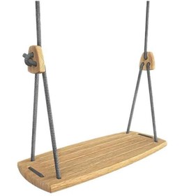 Resim Bamena Wood Wall Ahşap Salıncak 