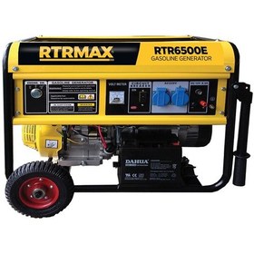 Resim Rtrmax Rtr6500E Marşlı Benzinli Jeneratör 6.2/6.8 Kva 