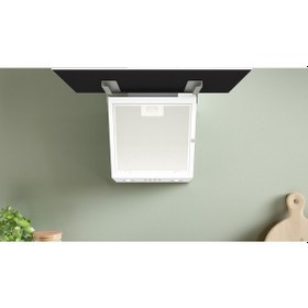 Resim Bosch DWK63PJ20T Beyaz Ankastre Cam Davlumbaz 