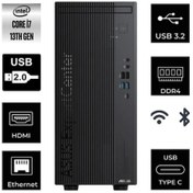 Resim Asus D700ME Intel Core I7-13700 64GB 4tb SSD Windows 11 Pro D700ME-5135000410-206 