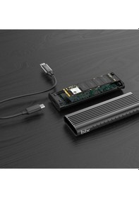 Resim Bix Bx05Hd Type-C 3.1 Gen2 To Pcıe Nvme M.2 Ssd Disk Kutusu 