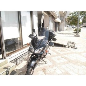 Resim Zeus Motor 2004-2010 Suzuki V-strom Dl650 Uyumlu Ön Cam Açık Füme 