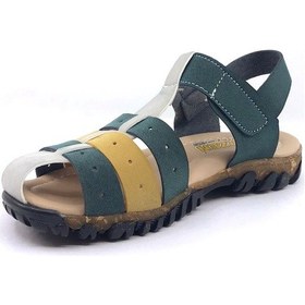 Resim Arzen 4006 Kafesli Erkek Çocuk Sandalet Ayakkabı 001 