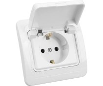 Resim Creatorally Deniz Kıyısı Güç Yuvası Suya Dalı Endüstriyel Elektrik Prizi 16A Soket Deniz Rv Römork (Yurt Dışından) 