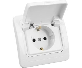 Resim Creatorally Deniz Kıyısı Güç Yuvası Suya Dalı Endüstriyel Elektrik Prizi 16A Soket Deniz Rv Römork (Yurt Dışından) 