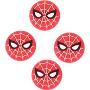 Resim Spider-man Desenli Xbox One S/one X/xbox E/xbox 360 Analog Koruyucu Silikon Pad Maske 