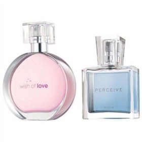 Resim Avon Wish Of Love 50 ml Kadın Edt+ Perceive 30 ml Kadın Edp 
