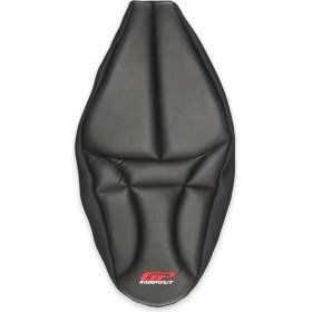 Resim GP Kompozit Honda PCX 125 / 150 2014-2026 Uyumlu Fileli Motosiklet Konfor Sele Kılıfı Siyah 
