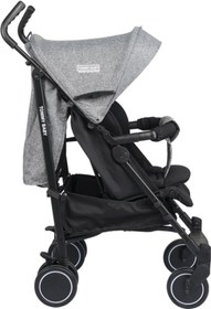 Resim Tommybaby Luppo Black Tam Yatar Baston Bebek Arabası Puset 