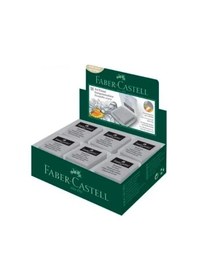 Resim Faber Castell Plastik Kutulu Gri Hamur Silgi 18'li Paket 