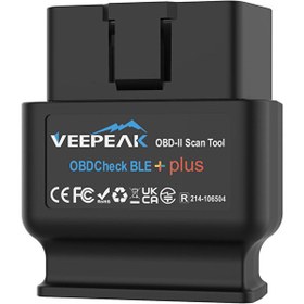 Resim Veepeak OBDCheck Plus Bluetooth OBD 2 Araç Tanı Cihazı 