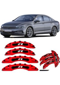 Resim Vw Passat B8.5 17.18.19 Jantauyumlu Kırmızı4.lü R Kaliper Kapagı 
