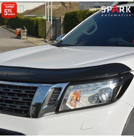 Resim Nissan Navara 2016-2021 Yıl Aralığı Uyumlu Kaput Rüzgarlığı 3mm 
