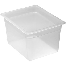 Resim Polipropilen GN Küvet 1/2 - Yarı Saydam - Yükseklik: 200 mm | CAMBRO - (6 adet) 