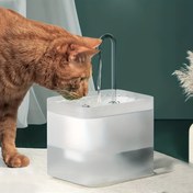 Resim 1.5L Otomatik Pet Çeşmesi - Kediler ve Yavrular için Taze ve Filtrelenmiş Su Sağlar - Kapalı Kullanım için İdeal 