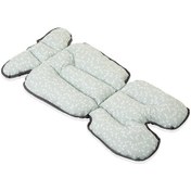 Resim Babyjem Puset Ve Mama Sandalyesi Minderi Bje-507 Yesilnokta BJE-507_YesilNokta Yeşil 