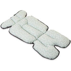 Resim Babyjem Puset Ve Mama Sandalyesi Minderi Bje-507 Yesilnokta BJE-507_YesilNokta Yeşil 