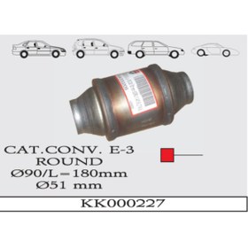 Resim NESS EXHAUST SYSTEMS Katalizör Konvektör /cat Converter 